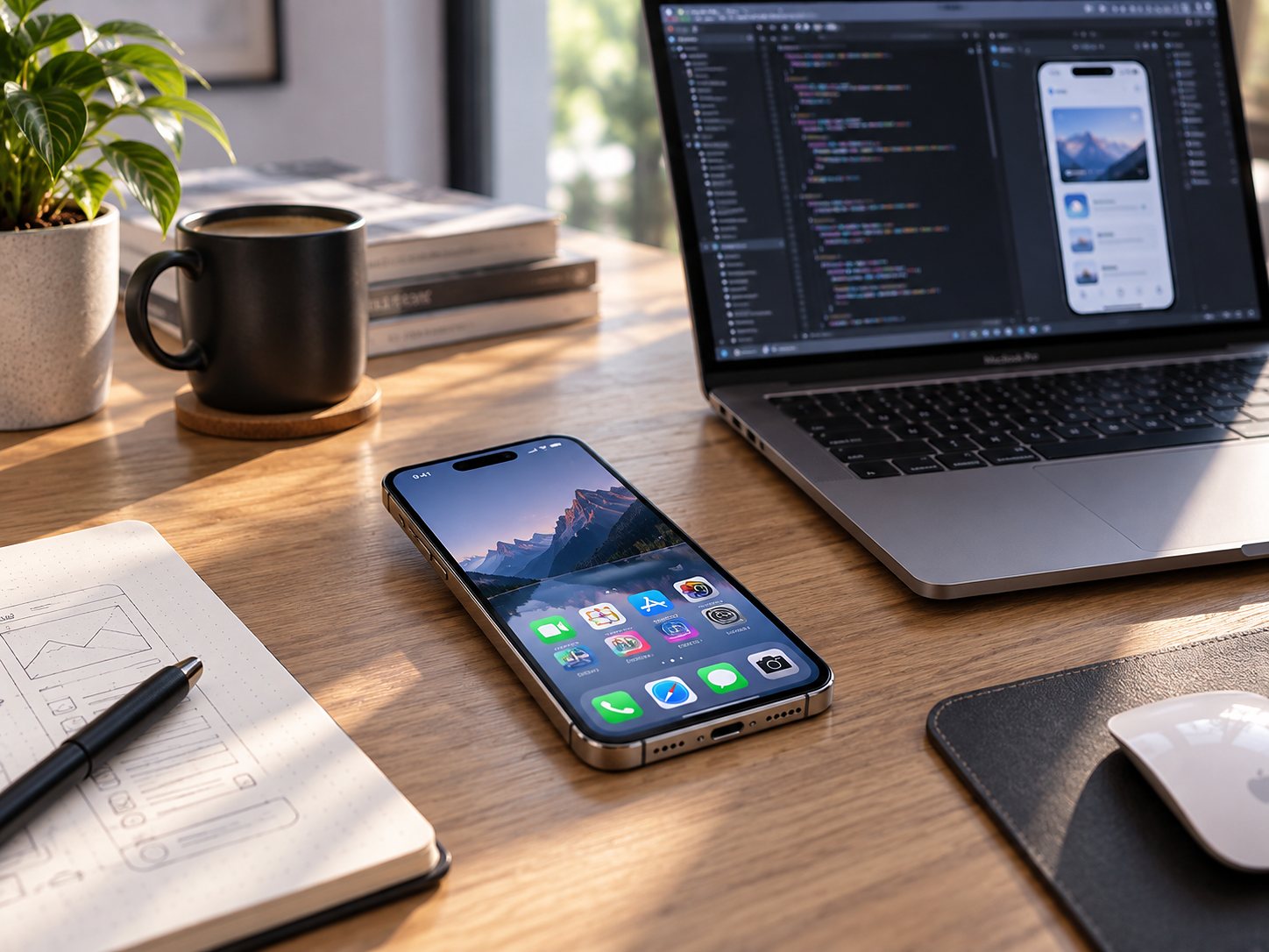 Developpement d'une application iOS sur poste de travail